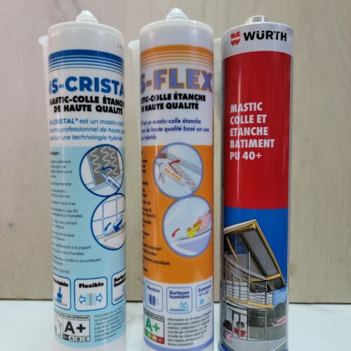 Mastic-colle en cartouche